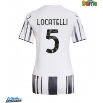 Juventus Manuel Locatelli #5 Hjemmedrakt Dame 2025-26 Kortermet